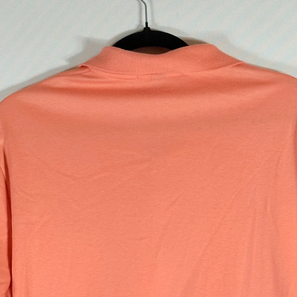 Vintage Polo Ralph Lauren Mens XL Shirt Coral Logo Short Sleeve‎ Preppy Classic